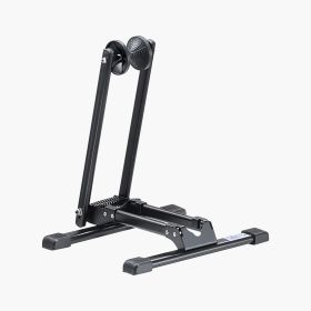 Bike Rack, Fits 20 to 29 Inch Mountain & Road Bikes, Alloy Steel Rust-Resistant Bike Floor Stand Rack, Foldable Bicycle Stand for Entryway, Garag