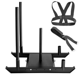 Weight Sled System Push Pull Drag Power Speed Athlete Training Strength Workout