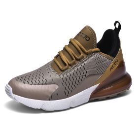 Men's and women's fashion trends all match sports shoes Fashion shoes casual breathable casual shoes men's fashion shoes (Color: Khaki, size: 39)