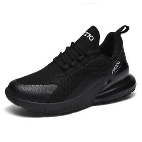 Men's and women's fashion trends all match sports shoes Fashion shoes casual breathable casual shoes men's fashion shoes (Color: Black, size: 41)